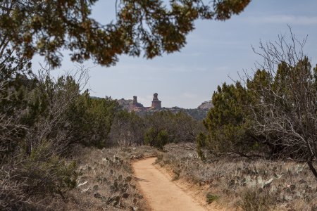 In de verte de Lighthouse, een hoodoo